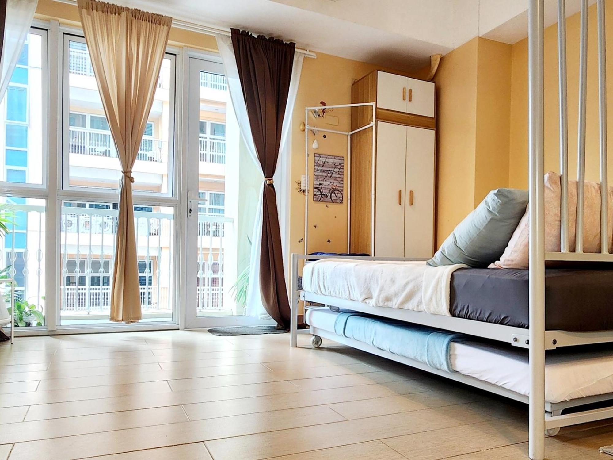 Spacious Cozy Suite At The Venice Mall With Free Parking And Washing Machine (Adults Only) Taguig Quarto foto